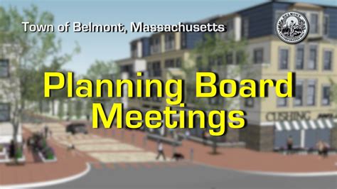 City of Belmont planning information .